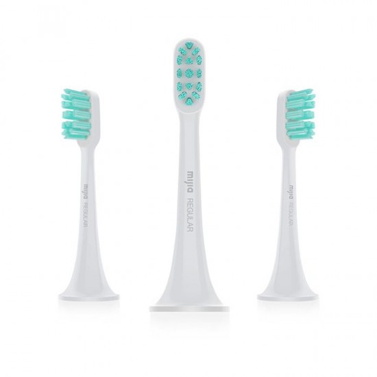Xiaomi Mi Electric Toothbrush Head (3-pack) LIGHT GRAY NUN4010GL Xiaomi Mi Electric Toothbrush Head (3-pack) LIGHT GRAY NUN4010GL