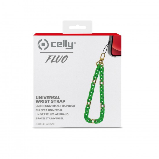 CELLY FASTENING CORD GREEN JEWELCHAINGNF