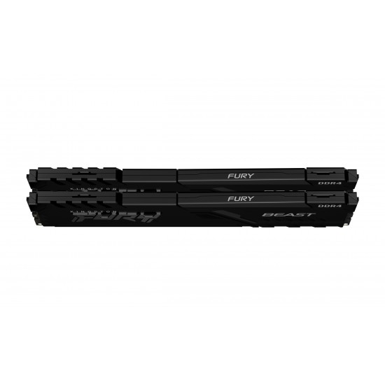 KINGSTON FURY BEAST MEMORY MODULE 32GB   KIT 2X16GB DDR4 3200MHZ CL16 288PIN KF432C16BBK2/32