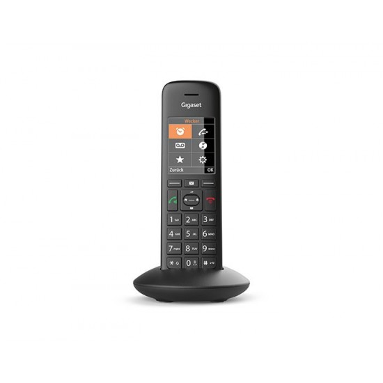 GIGASET WIRELESS PHONE C570HX BLACK S30852-H2861-R101 GIGASET WIRELESS PHONE C570HX BLACK S30852-H2861-R101