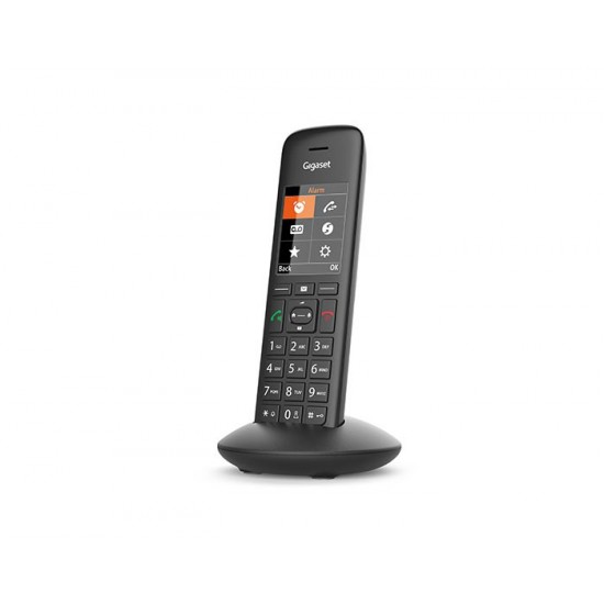 GIGASET WIRELESS PHONE C570HX BLACK S30852-H2861-R101 GIGASET WIRELESS PHONE C570HX BLACK S30852-H2861-R101