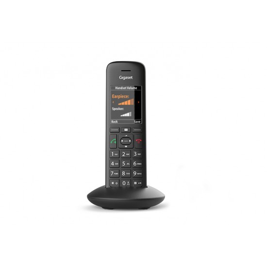 GIGASET WIRELESS PHONE C570HX BLACK S30852-H2861-R101 GIGASET WIRELESS PHONE C570HX BLACK S30852-H2861-R101