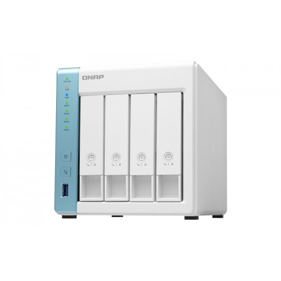 QNAP NAS TS-431K / 4 BAYS 3.5" - 2.5" / 1GB/ TOWER FORMAT