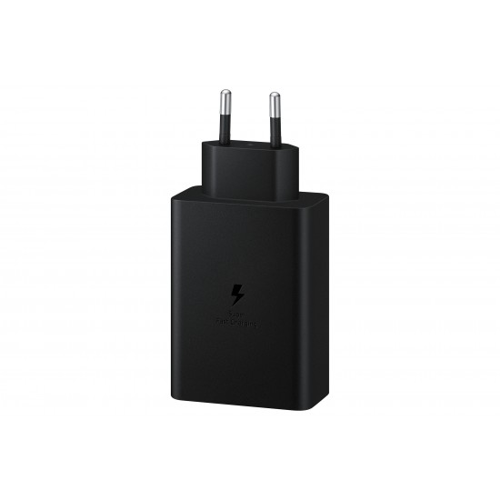 SAMSUNG TRIO CHARGER 65W EP-T6530NB BLACK SINGLE CHARGER SAMSUNG TRIO CHARGER 65W EP-T6530NB BLACK SINGLE CHARGER