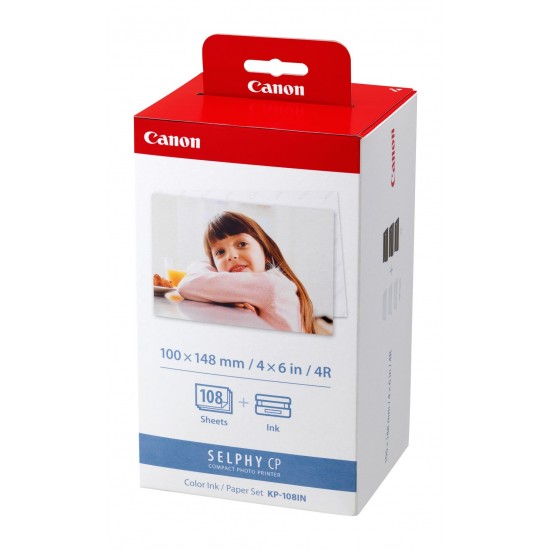 CANON PAPER PHOTO KP108-IN 100x148 + INK CANON PAPER PHOTO KP108-IN 100x148 + INK