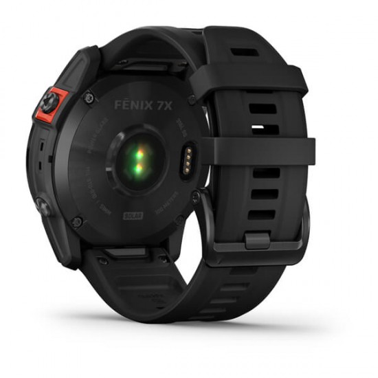 GARMIN FENIX 7X SOLAR PREMIUM MULTISPORT GPS WATCH SLATE GRAY WITH BLACK BAND 010-02541-01 GARMIN FENIX 7X SOLAR PREMIUM MULTISPORT GPS WATCH SLATE GRAY WITH BLACK BAND 010-02541-01