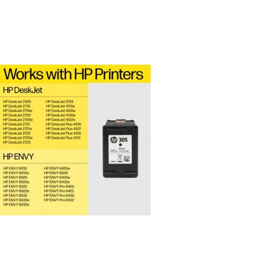 HP INK CARTRIDGE TRICOLOUR 305XL 3YM63AE HP INK CARTRIDGE TRICOLOUR 305XL 3YM63AE