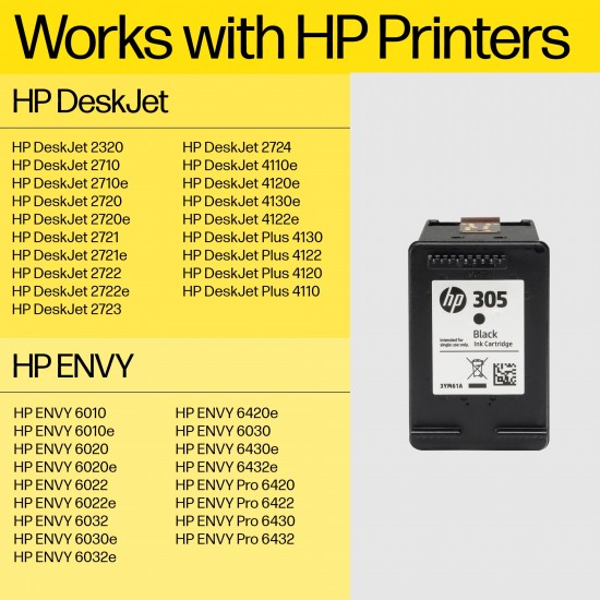 HP INK CARTRIDGE TRICOLOUR 305XL 3YM63AE HP INK CARTRIDGE TRICOLOUR 305XL 3YM63AE