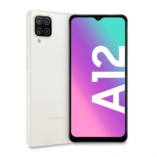 SAMSUNG A12 SM-A127F 4+128GB DS 4G WHITE NEW OEM SAMSUNG A12 SM-A127F 4+128GB DS 4G WHITE NEW OEM