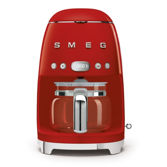 SMEG DRIP COFFEE MAKER 50´STYLE RED DCF02RDEU SMEG DRIP COFFEE MAKER 50´STYLE RED DCF02RDEU