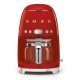 SMEG DRIP COFFEE MAKER 50´STYLE RED DCF02RDEU SMEG DRIP COFFEE MAKER 50´STYLE RED DCF02RDEU
