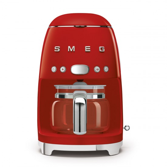 SMEG DRIP COFFEE MAKER 50´STYLE RED DCF02RDEU SMEG DRIP COFFEE MAKER 50´STYLE RED DCF02RDEU
