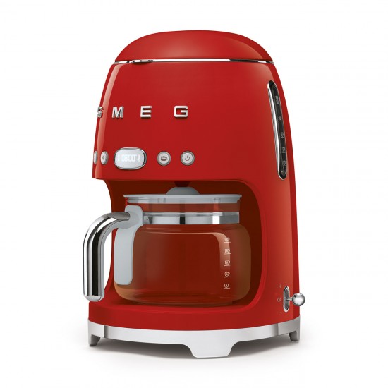 SMEG DRIP COFFEE MAKER 50´STYLE RED DCF02RDEU SMEG DRIP COFFEE MAKER 50´STYLE RED DCF02RDEU