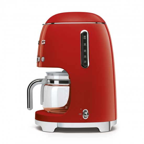SMEG DRIP COFFEE MAKER 50´STYLE RED DCF02RDEU SMEG DRIP COFFEE MAKER 50´STYLE RED DCF02RDEU