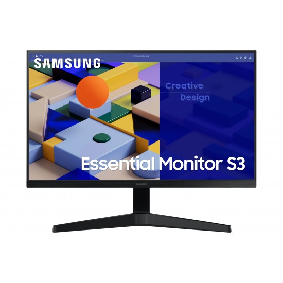 SAMSUNG ESSENTIAL MONITOR 27" S3 LED FHD MONITOR BLACK LS27C310EAUXEN SAMSUNG ESSENTIAL MONITOR 27" S3 LED FHD MONITOR BLACK LS27C310EAUXEN