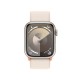 APPLE WATCH SERIES 9 41MM STARLIGHT ALUMINIUM CASE WITH STARLIGHT SPORT LOOP MR8V3QL/A APPLE WATCH SERIES 9 41MM STARLIGHT ALUMINIUM CASE WITH STARLIGHT SPORT LOOP MR8V3QL/A