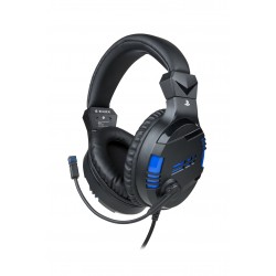 NACON BIGBEN GAMING HEADPHONES WITH MICROPHONE PS4 V3 BLACK/BLUE PS4OFHEADSETV3