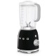 SMEG 50'STYLE GLASS BLENDER BLACK BLF01BLEU SMEG 50'STYLE GLASS BLENDER BLACK BLF01BLEU