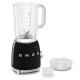 SMEG 50'STYLE GLASS BLENDER BLACK BLF01BLEU SMEG 50'STYLE GLASS BLENDER BLACK BLF01BLEU