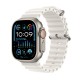 APPLE WATCH ULTRA 2 49MM TITANIUM CASE WITH WHITE OCEAN BAND MREJ3TY/A