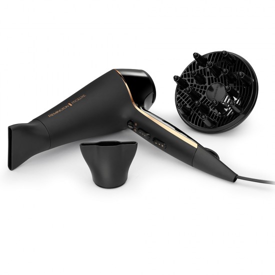 REMINGTON PRO LUXEA HAIR DRYER AC9140B 2400W BLACK REMINGTON PRO LUXEA HAIR DRYER AC9140B 2400W BLACK