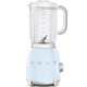SMEG 50´STYLE GLASS BLENDER PASTEL BLUE BLF01PBEU SMEG 50´STYLE GLASS BLENDER PASTEL BLUE BLF01PBEU