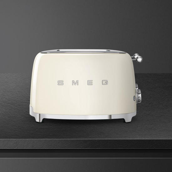 SMEG TOASTER 4X4 50´STYLE CREAM TSF03CREU SMEG TOASTER 4X4 50´STYLE CREAM TSF03CREU