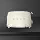 SMEG TOASTER 4X4 50´STYLE CREAM TSF03CREU SMEG TOASTER 4X4 50´STYLE CREAM TSF03CREU
