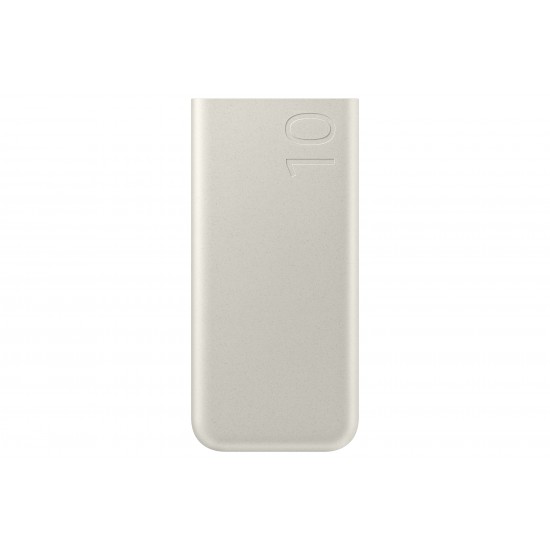 SAMSUNG POWER BANK FAST CHARGING 10000 mAh 25W EB-P3400XUEGEU BEIGE SAMSUNG POWER BANK FAST CHARGING 10000 mAh 25W EB-P3400XUEGEU BEIGE