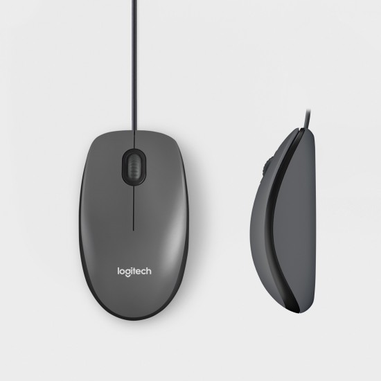 LOGITECH M100 MOUSE BLACK