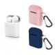 CONTACT HEADSET TWINS WHITE+2 BLUE AND PINK SILICONE COVERS