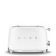 SMEG TOASTER 2X2 50´ STYLE MATT WHITE TSF01WHMEU SMEG TOASTER 2X2 50´ STYLE MATT WHITE TSF01WHMEU