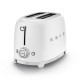 SMEG TOASTER 2X2 50´ STYLE MATT WHITE TSF01WHMEU SMEG TOASTER 2X2 50´ STYLE MATT WHITE TSF01WHMEU