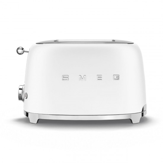 SMEG TOASTER 2X2 50´ STYLE MATT WHITE TSF01WHMEU SMEG TOASTER 2X2 50´ STYLE MATT WHITE TSF01WHMEU