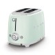 SMEG TOASTER 2x2 50´ STYLE GREEN TSF01PGEU SMEG TOASTER 2x2 50´ STYLE GREEN TSF01PGEU