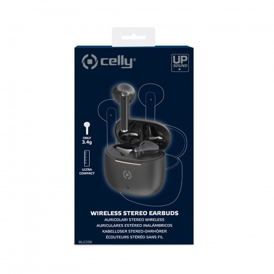 CELLY EARBUDS BUZ2BK BLACK CELLY EARBUDS BUZ2BK BLACK