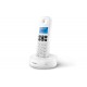 PHILIPS WIRELESS LANDLINE TELEPHONE D1611W/34 WHITE PHILIPS WIRELESS LANDLINE TELEPHONE D1611W/34 WHITE