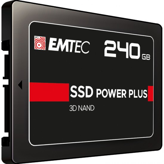 EMTEC X150 POWER PLUS 240GB 2.5" SSD SERIAL ATA III ECSSD240GX150 EMTEC X150 POWER PLUS 240GB 2.5" SSD SERIAL ATA III ECSSD240GX150