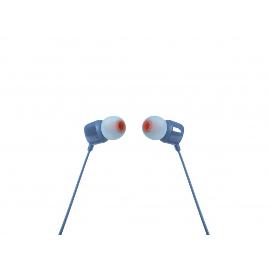 JBL TUNE 110 IN-EAR HEADPHONES BLUE JBLT110BLU JBL TUNE 110 IN-EAR HEADPHONES BLUE JBLT110BLU