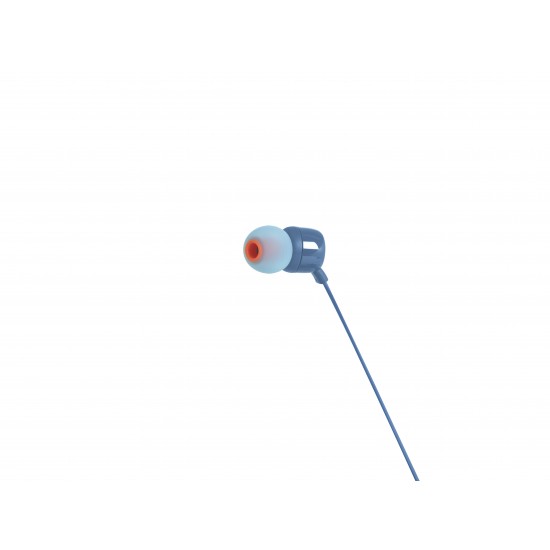 JBL TUNE 110 IN-EAR HEADPHONES BLUE JBLT110BLU JBL TUNE 110 IN-EAR HEADPHONES BLUE JBLT110BLU