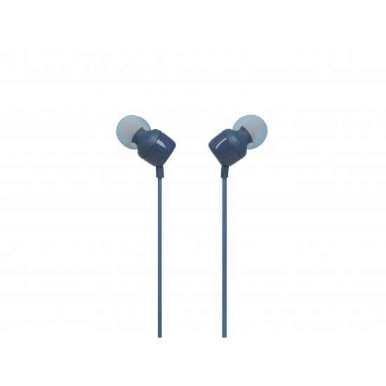 JBL TUNE 110 IN-EAR HEADPHONES BLUE JBLT110BLU JBL TUNE 110 IN-EAR HEADPHONES BLUE JBLT110BLU