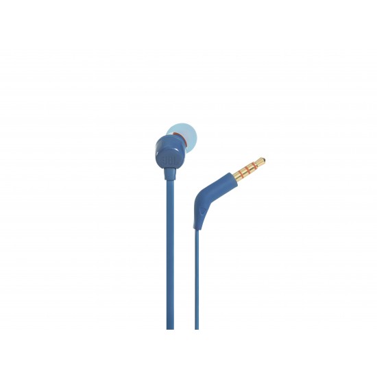 JBL TUNE 110 IN-EAR HEADPHONES BLUE JBLT110BLU JBL TUNE 110 IN-EAR HEADPHONES BLUE JBLT110BLU