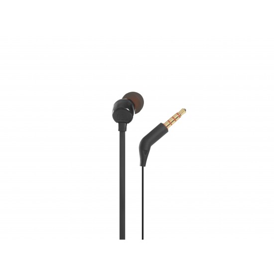 JBL TUNE 110 IN-EAR HEADPHONES BLACK JBLT110BLK JBL TUNE 110 IN-EAR HEADPHONES BLACK JBLT110BLK