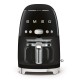 SMEG DRIP COFFEE MAKER 50´STYLE BLACK DCF02BLEU SMEG DRIP COFFEE MAKER 50´STYLE BLACK DCF02BLEU