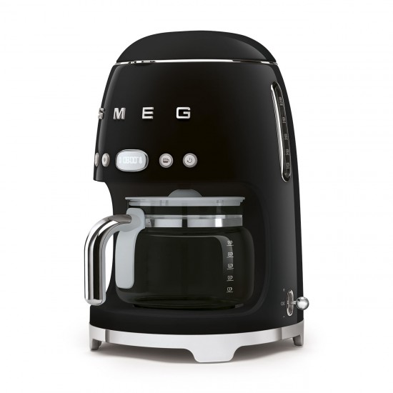 SMEG DRIP COFFEE MAKER 50´STYLE BLACK DCF02BLEU SMEG DRIP COFFEE MAKER 50´STYLE BLACK DCF02BLEU