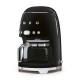 SMEG DRIP COFFEE MAKER 50´STYLE BLACK DCF02BLEU SMEG DRIP COFFEE MAKER 50´STYLE BLACK DCF02BLEU