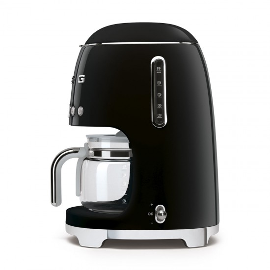 SMEG DRIP COFFEE MAKER 50´STYLE BLACK DCF02BLEU SMEG DRIP COFFEE MAKER 50´STYLE BLACK DCF02BLEU