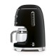 SMEG DRIP COFFEE MAKER 50´STYLE BLACK DCF02BLEU SMEG DRIP COFFEE MAKER 50´STYLE BLACK DCF02BLEU