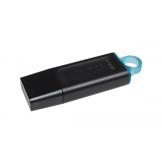 KINGSTON DATATRAVELER EXODIA FLASH DRIVE 64GB USB-A 3.2 BLACK DTX/64GB KINGSTON DATATRAVELER EXODIA FLASH DRIVE 64GB USB-A 3.2 BLACK DTX/64GB