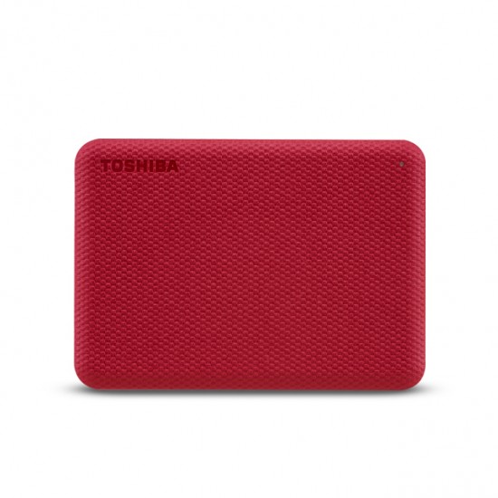 TOSHIBA EXTERNAL HARD DISK CANVIO ADVANCE HDTCA20ER3AA 2TB RED TOSHIBA EXTERNAL HARD DISK CANVIO ADVANCE HDTCA20ER3AA 2TB RED